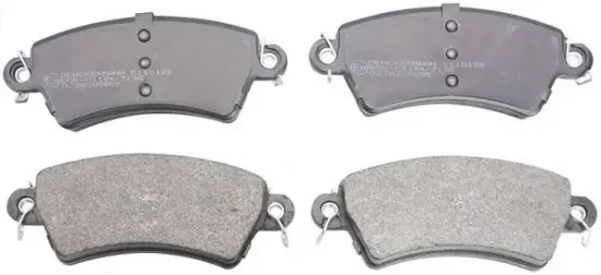 Bremsbelagsatz, Scheibenbremse Vorderachse DENCKERMANN B110128 Bild Bremsbelagsatz, Scheibenbremse Vorderachse DENCKERMANN B110128