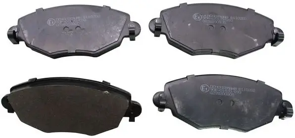 Bremsbelagsatz, Scheibenbremse Vorderachse DENCKERMANN B110202