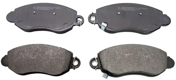 Bremsbelagsatz, Scheibenbremse Vorderachse DENCKERMANN B110203