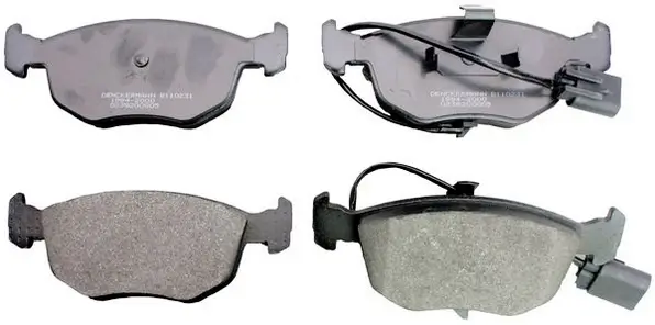 Bremsbelagsatz, Scheibenbremse Vorderachse DENCKERMANN B110231