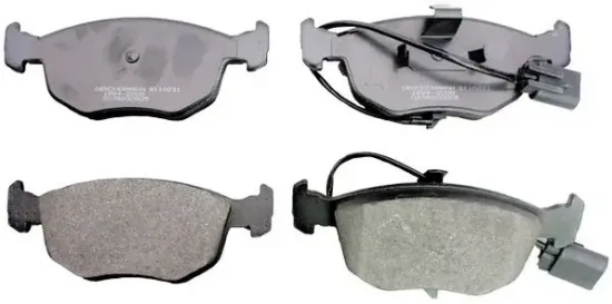 Bremsbelagsatz, Scheibenbremse Vorderachse DENCKERMANN B110231 Bild Bremsbelagsatz, Scheibenbremse Vorderachse DENCKERMANN B110231