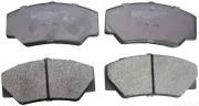 Bremsbelagsatz, Scheibenbremse Vorderachse DENCKERMANN B110232