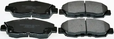 Bremsbelagsatz, Scheibenbremse Vorderachse DENCKERMANN B110275 Bild Bremsbelagsatz, Scheibenbremse Vorderachse DENCKERMANN B110275