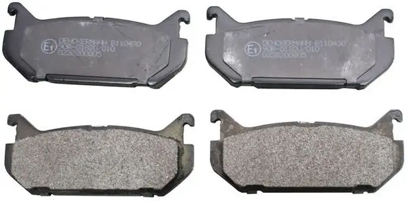 Bremsbelagsatz, Scheibenbremse Hinterachse DENCKERMANN B110430