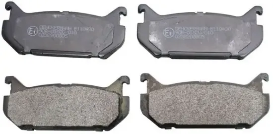 Bremsbelagsatz, Scheibenbremse Hinterachse DENCKERMANN B110430 Bild Bremsbelagsatz, Scheibenbremse Hinterachse DENCKERMANN B110430