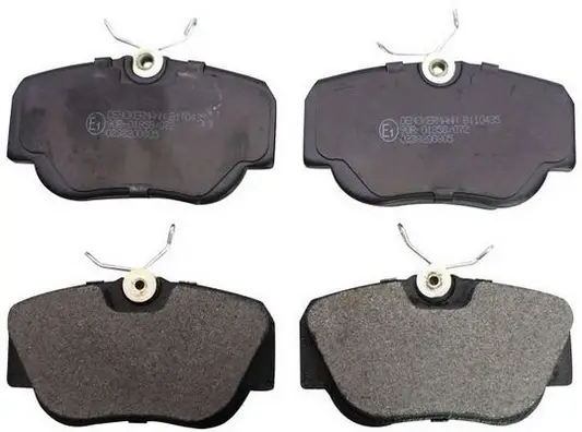 Bremsbelagsatz, Scheibenbremse Vorderachse DENCKERMANN B110435 Bild Bremsbelagsatz, Scheibenbremse Vorderachse DENCKERMANN B110435