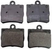 Bremsbelagsatz, Scheibenbremse Hinterachse DENCKERMANN B110443