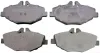 Bremsbelagsatz, Scheibenbremse Vorderachse DENCKERMANN B110452