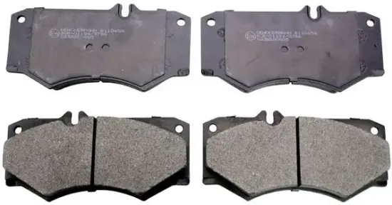 Bremsbelagsatz, Scheibenbremse Vorderachse DENCKERMANN B110458 Bild Bremsbelagsatz, Scheibenbremse Vorderachse DENCKERMANN B110458