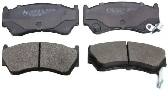 Bremsbelagsatz, Scheibenbremse Vorderachse DENCKERMANN B110524 Bild Bremsbelagsatz, Scheibenbremse Vorderachse DENCKERMANN B110524