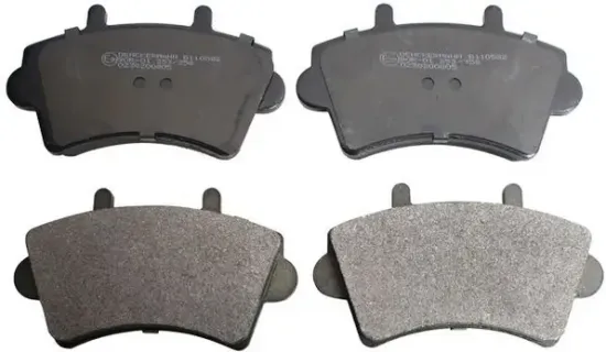 Bremsbelagsatz, Scheibenbremse Vorderachse DENCKERMANN B110582 Bild Bremsbelagsatz, Scheibenbremse Vorderachse DENCKERMANN B110582