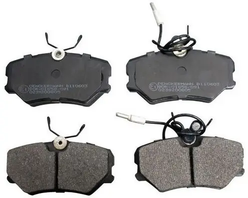 Bremsbelagsatz, Scheibenbremse Vorderachse DENCKERMANN B110603 Bild Bremsbelagsatz, Scheibenbremse Vorderachse DENCKERMANN B110603