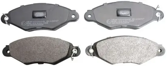 Bremsbelagsatz, Scheibenbremse Vorderachse DENCKERMANN B110647 Bild Bremsbelagsatz, Scheibenbremse Vorderachse DENCKERMANN B110647