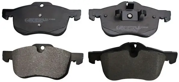 Bremsbelagsatz, Scheibenbremse Vorderachse DENCKERMANN B110666