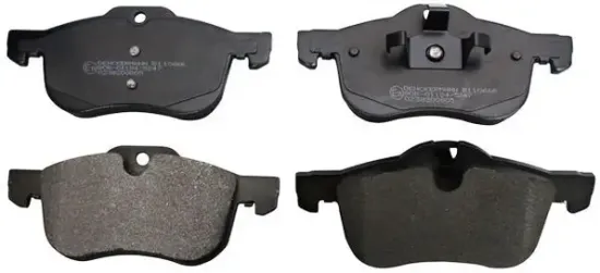 Bremsbelagsatz, Scheibenbremse Vorderachse DENCKERMANN B110666 Bild Bremsbelagsatz, Scheibenbremse Vorderachse DENCKERMANN B110666