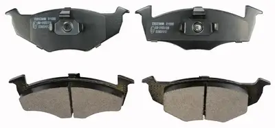 Bremsbelagsatz, Scheibenbremse Vorderachse DENCKERMANN B110866 Bild Bremsbelagsatz, Scheibenbremse Vorderachse DENCKERMANN B110866