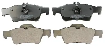 Bremsbelagsatz, Scheibenbremse Hinterachse DENCKERMANN B110883