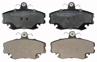 Bremsbelagsatz, Scheibenbremse Vorderachse DENCKERMANN B110904