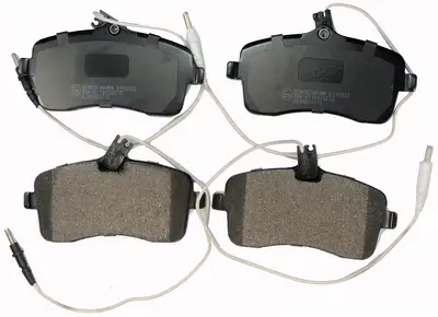 Bremsbelagsatz, Scheibenbremse Vorderachse DENCKERMANN B110922