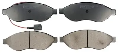 Bremsbelagsatz, Scheibenbremse Vorderachse DENCKERMANN B110937