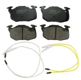 Bremsbelagsatz, Scheibenbremse Vorderachse DENCKERMANN B110940