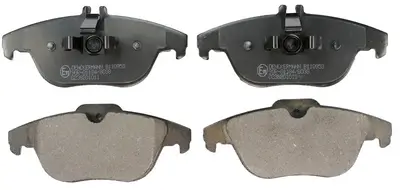 Bremsbelagsatz, Scheibenbremse Hinterachse DENCKERMANN B110953 Bild Bremsbelagsatz, Scheibenbremse Hinterachse DENCKERMANN B110953