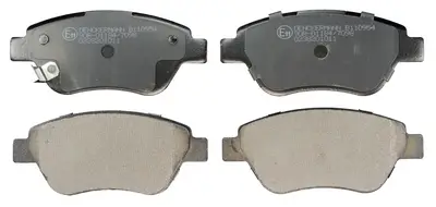 Bremsbelagsatz, Scheibenbremse Vorderachse DENCKERMANN B110954 Bild Bremsbelagsatz, Scheibenbremse Vorderachse DENCKERMANN B110954