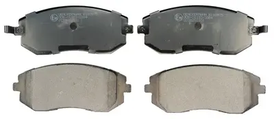 Bremsbelagsatz, Scheibenbremse Vorderachse DENCKERMANN B110975 Bild Bremsbelagsatz, Scheibenbremse Vorderachse DENCKERMANN B110975