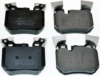 Bremsbelagsatz, Scheibenbremse Hinterachse DENCKERMANN B110992