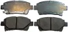Bremsbelagsatz, Scheibenbremse Vorderachse DENCKERMANN B111000