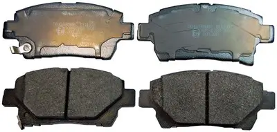 Bremsbelagsatz, Scheibenbremse Vorderachse DENCKERMANN B111000 Bild Bremsbelagsatz, Scheibenbremse Vorderachse DENCKERMANN B111000