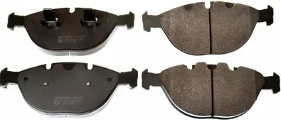 Bremsbelagsatz, Scheibenbremse Vorderachse DENCKERMANN B111072