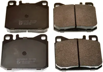 Bremsbelagsatz, Scheibenbremse Vorderachse DENCKERMANN B111086 Bild Bremsbelagsatz, Scheibenbremse Vorderachse DENCKERMANN B111086
