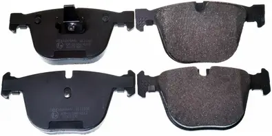 Bremsbelagsatz, Scheibenbremse Hinterachse DENCKERMANN B111107 Bild Bremsbelagsatz, Scheibenbremse Hinterachse DENCKERMANN B111107