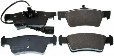 Bremsbelagsatz, Scheibenbremse Hinterachse DENCKERMANN B111133 Bild Bremsbelagsatz, Scheibenbremse Hinterachse DENCKERMANN B111133