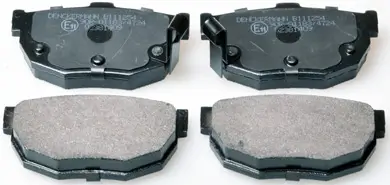 Bremsbelagsatz, Scheibenbremse Hinterachse DENCKERMANN B111254 Bild Bremsbelagsatz, Scheibenbremse Hinterachse DENCKERMANN B111254