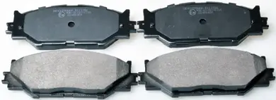 Bremsbelagsatz, Scheibenbremse Vorderachse DENCKERMANN B111256