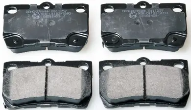 Bremsbelagsatz, Scheibenbremse Hinterachse DENCKERMANN B111257 Bild Bremsbelagsatz, Scheibenbremse Hinterachse DENCKERMANN B111257