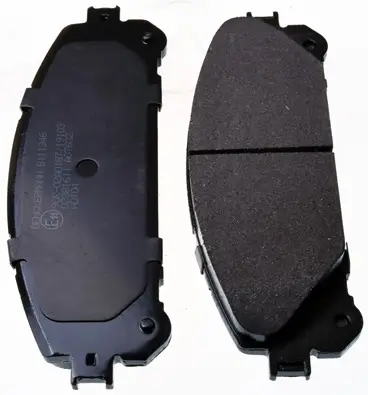 Bremsbelagsatz, Scheibenbremse Vorderachse DENCKERMANN B111346 Bild Bremsbelagsatz, Scheibenbremse Vorderachse DENCKERMANN B111346