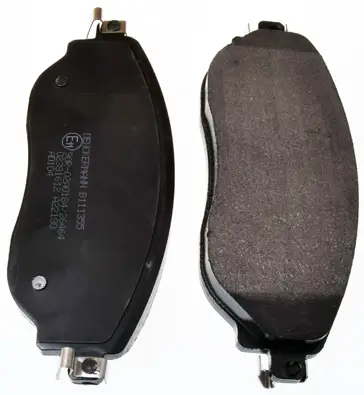 Bremsbelagsatz, Scheibenbremse Vorderachse DENCKERMANN B111355 Bild Bremsbelagsatz, Scheibenbremse Vorderachse DENCKERMANN B111355
