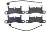 Bremsbelagsatz, Scheibenbremse Hinterachse DENCKERMANN B111404