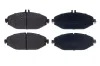 Bremsbelagsatz, Scheibenbremse Vorderachse DENCKERMANN B111426