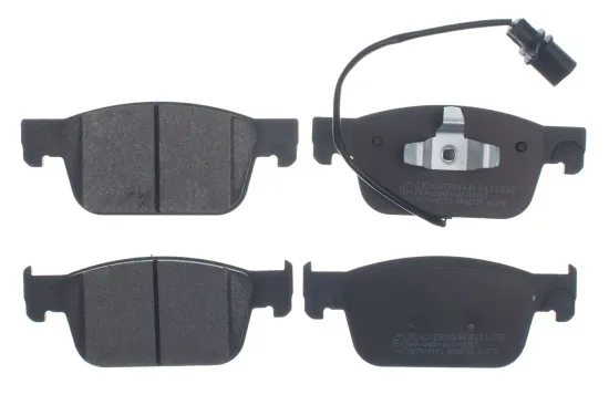 Bremsbelagsatz, Scheibenbremse Vorderachse DENCKERMANN B111432 Bild Bremsbelagsatz, Scheibenbremse Vorderachse DENCKERMANN B111432