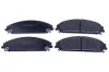 Bremsbelagsatz, Scheibenbremse DENCKERMANN B111475