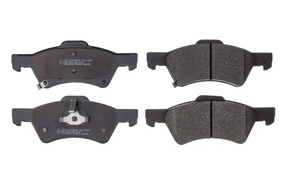 Bremsbelagsatz, Scheibenbremse Vorderachse DENCKERMANN B111600 Bild Bremsbelagsatz, Scheibenbremse Vorderachse DENCKERMANN B111600