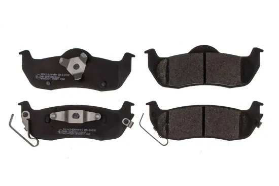 Bremsbelagsatz, Scheibenbremse Hinterachse DENCKERMANN B111602 Bild Bremsbelagsatz, Scheibenbremse Hinterachse DENCKERMANN B111602