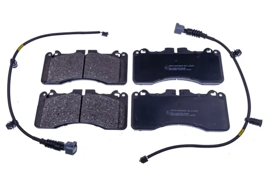 Bremsbelagsatz, Scheibenbremse Vorderachse DENCKERMANN B111605 Bild Bremsbelagsatz, Scheibenbremse Vorderachse DENCKERMANN B111605