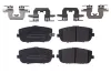 Bremsbelagsatz, Scheibenbremse Hinterachse DENCKERMANN B111609