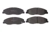 Bremsbelagsatz, Scheibenbremse Vorderachse DENCKERMANN B111611