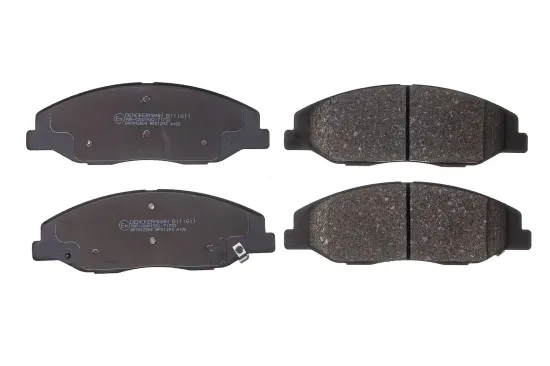 Bremsbelagsatz, Scheibenbremse Vorderachse DENCKERMANN B111611 Bild Bremsbelagsatz, Scheibenbremse Vorderachse DENCKERMANN B111611